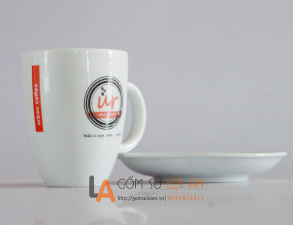 Cốc in logo Urban coffe