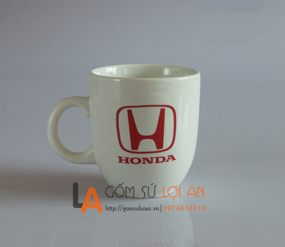 Cốc men kem in logo Honda Việt Nam