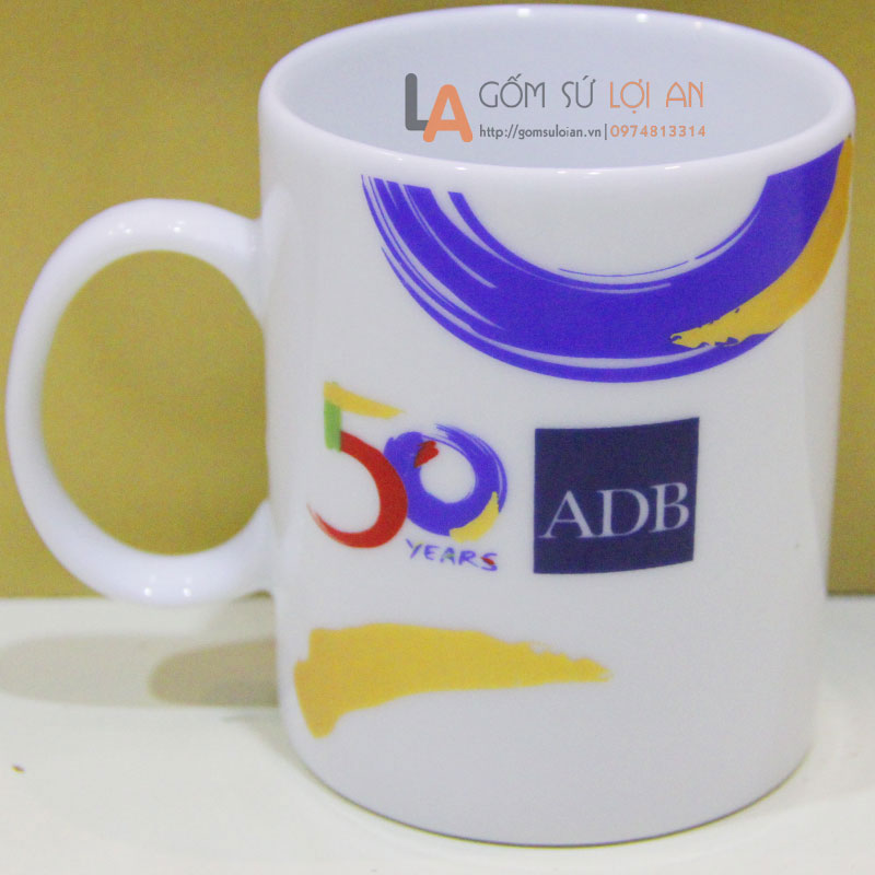 cốc in logo ADB