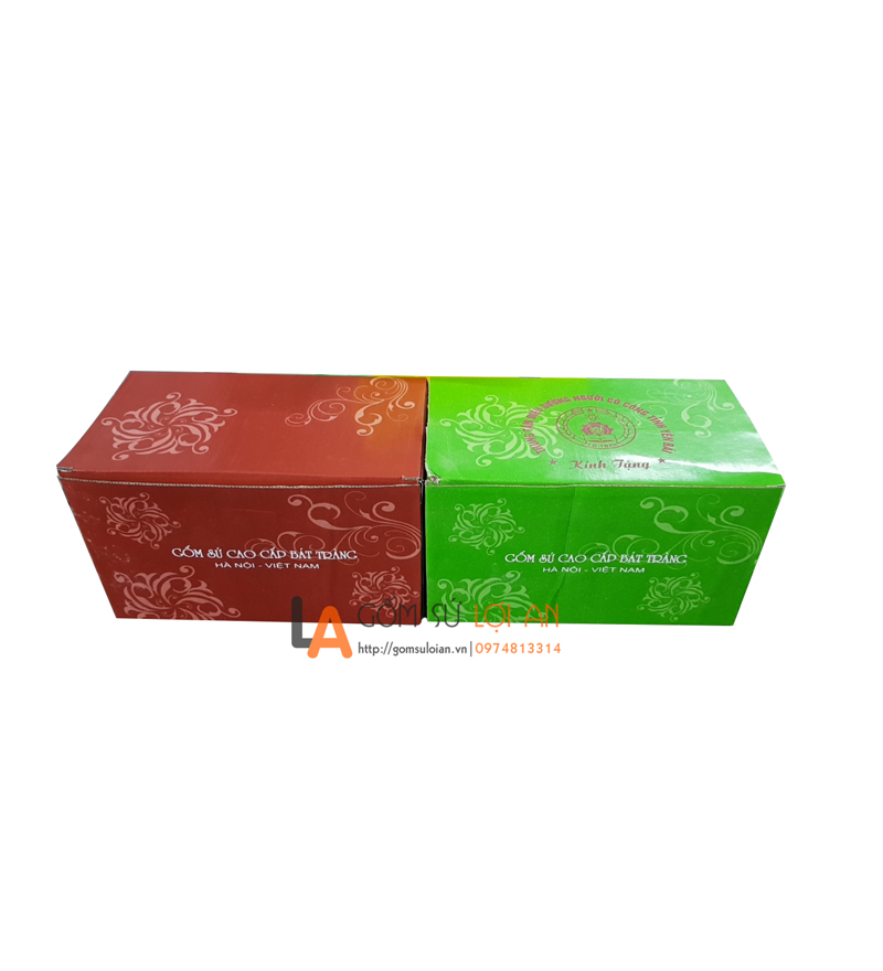 Hộp carton ấm chén